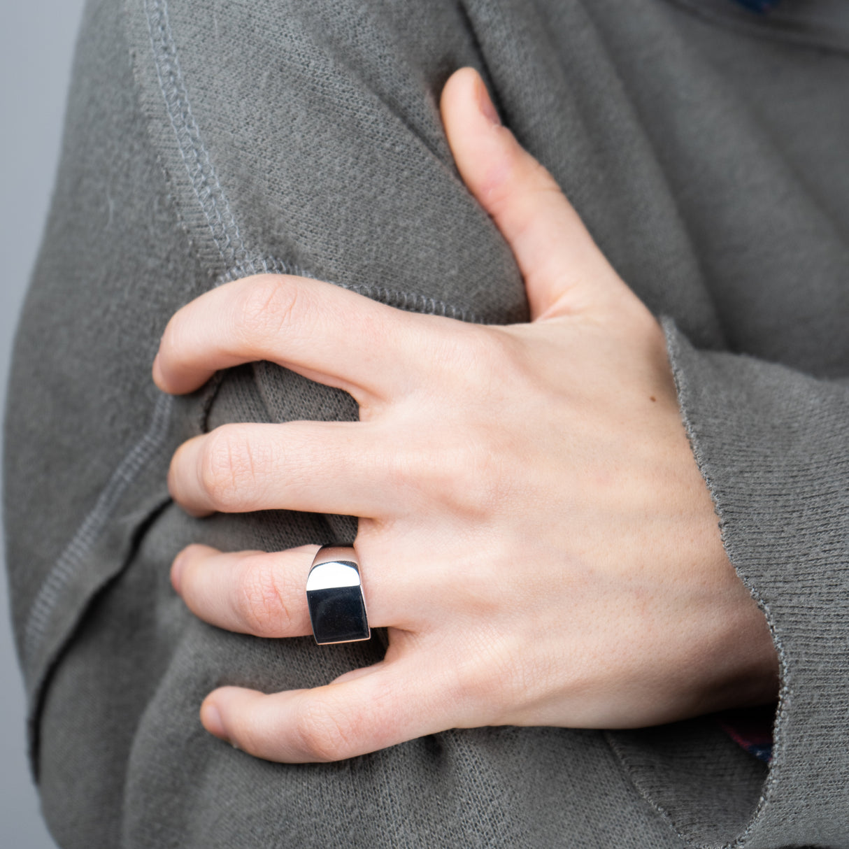 Anello rettangolo Argento925