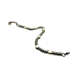 Bracciale Girelle Acciaio e pepite Argento925