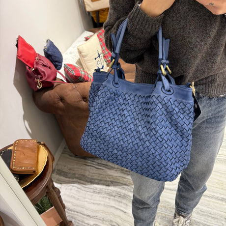 Borsa Intreccio Small Pervinca