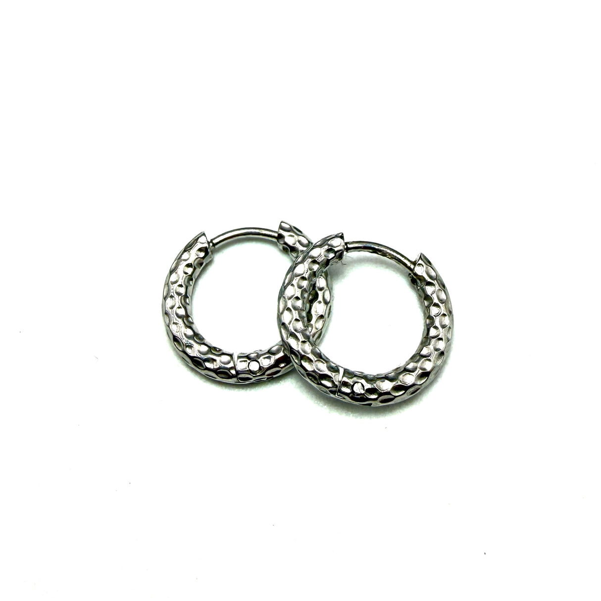 Cerchi martellati in acciaio inossidabile silver