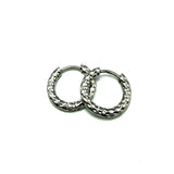 Cerchi martellati in acciaio inossidabile silver