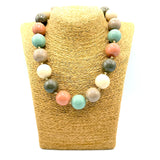 Collana sfere in Resina Multicolor 2