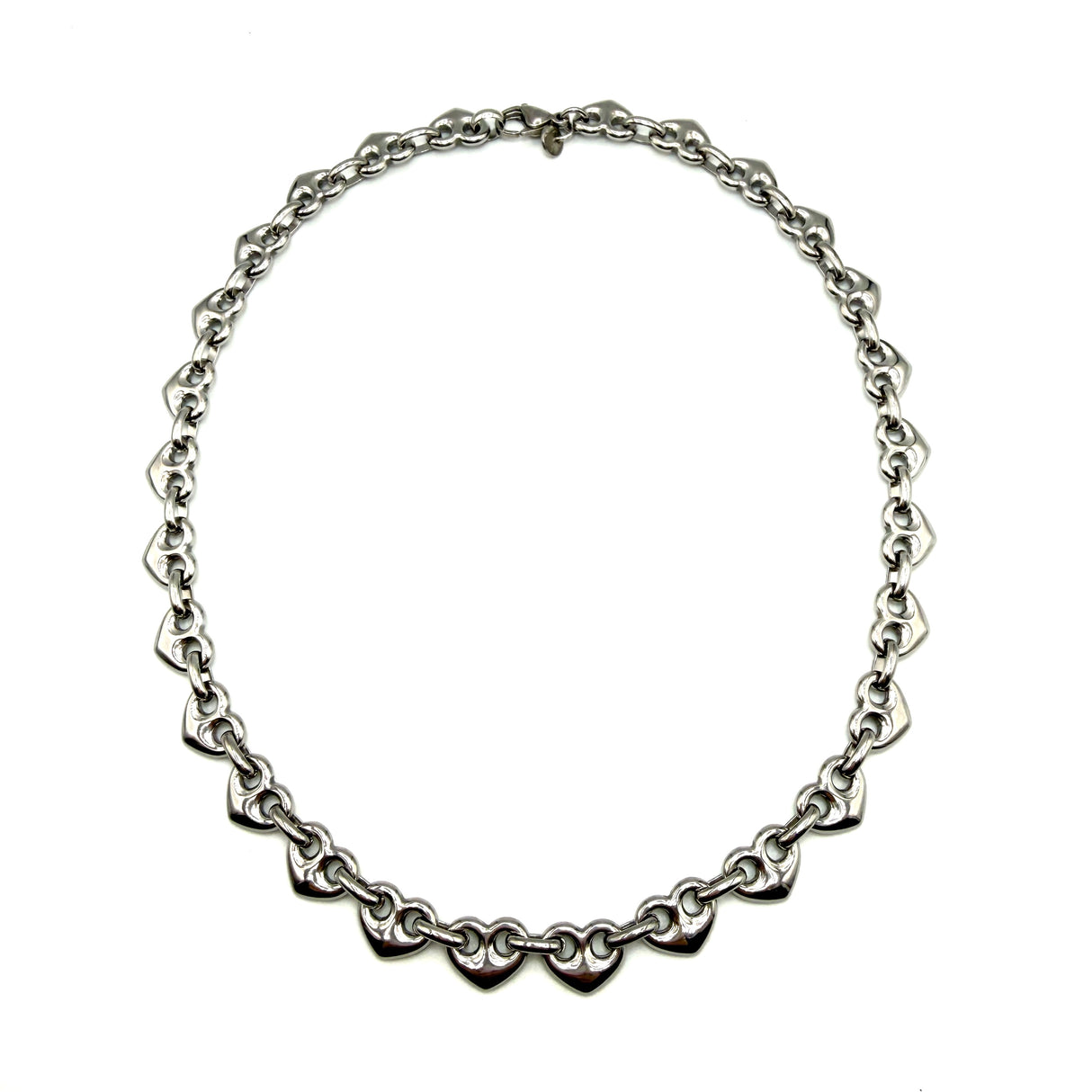 Collana Marinara Cuore Silver