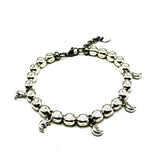 Bracciale pepite Cubo e Lune Argento925