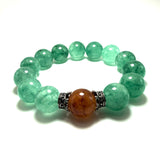 Bracciale Agata Verde e Corone