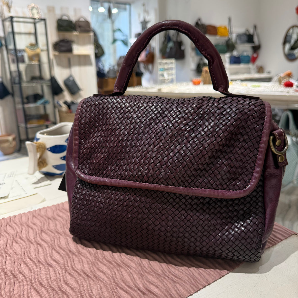 Borsa Pimma Big Borgogna