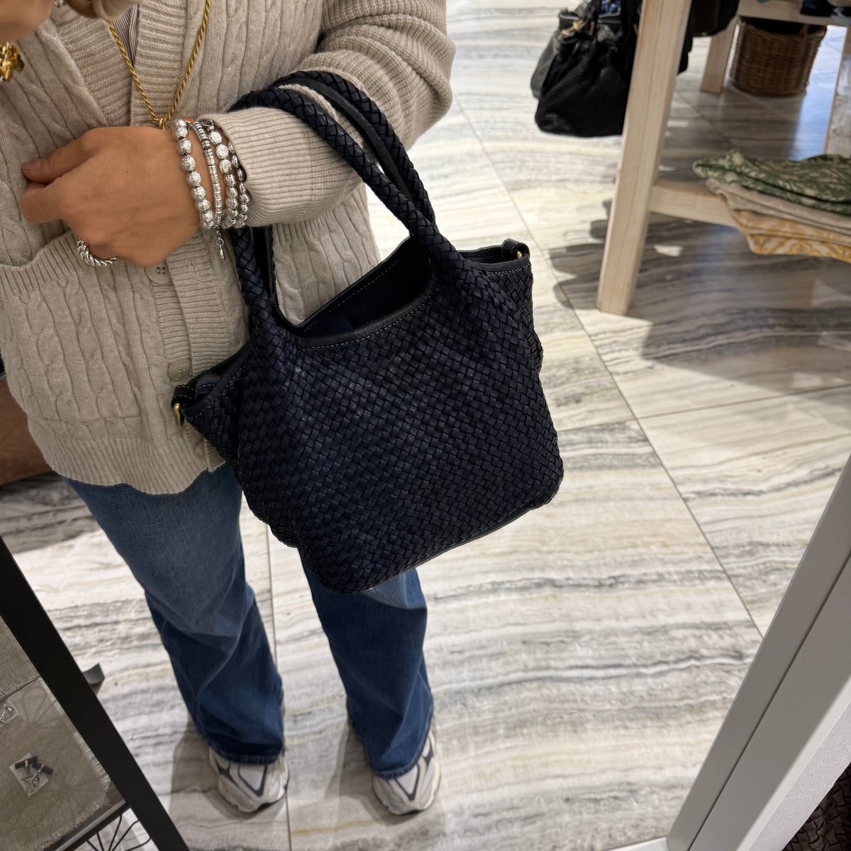 Borsa Hermione big Blu