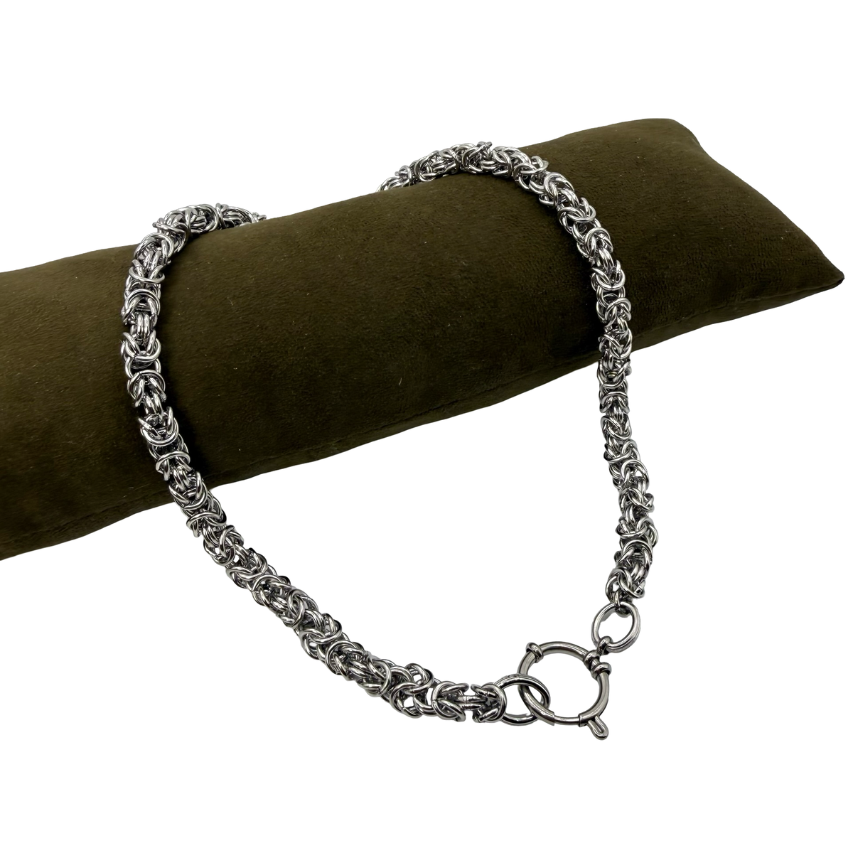 COLLANA BIZANTINA SMALL GANCIO AD ANELLO