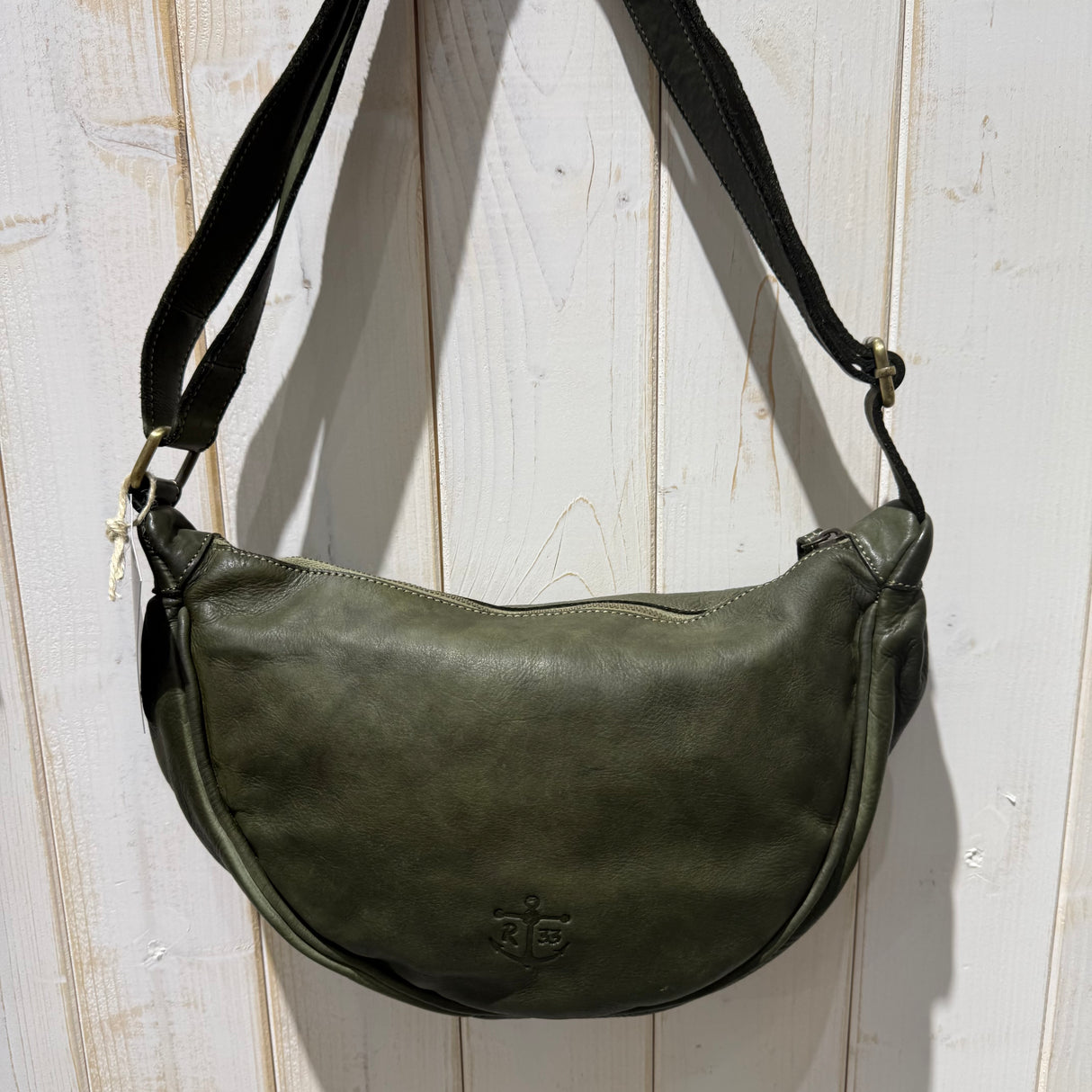 Borsa Marsupio Mezzaluna Verde Militare