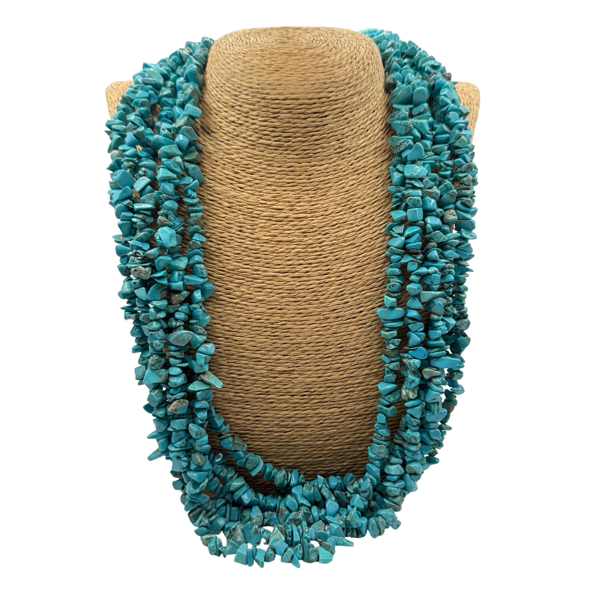 Collana Multifili Turchese