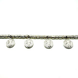 Bracciale pepite Small e Monete Argento925