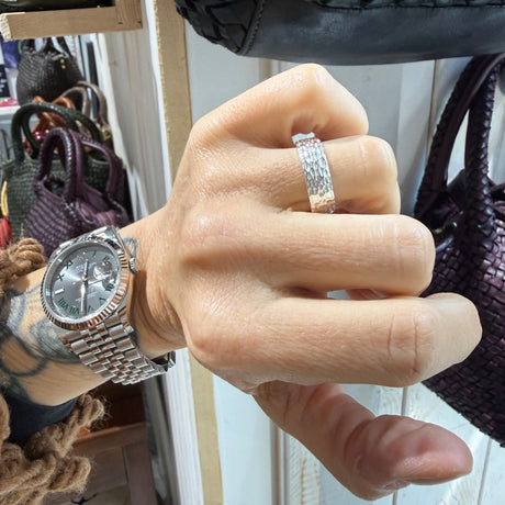 Fede martellata Argento925