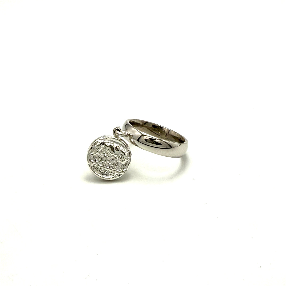 Fede Argento925 con Moneta Bizantina