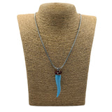 Collana Lucky Corno Turchese