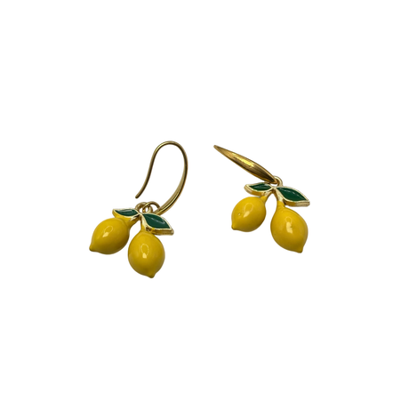 Orecchini Limoni acciaio