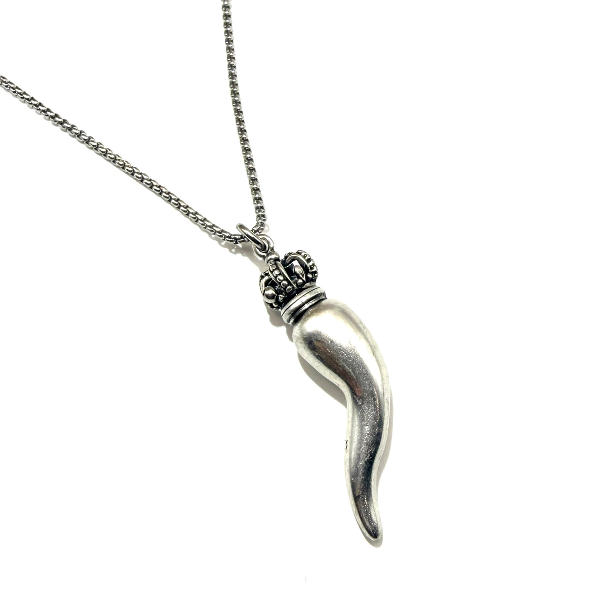 Collana Corno con Corona