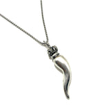 Collana Corno con Corona