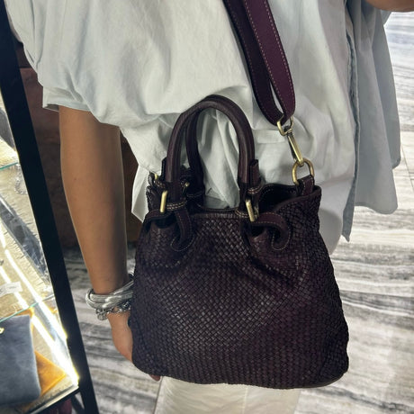 Borsa Rachele Small Borgogna