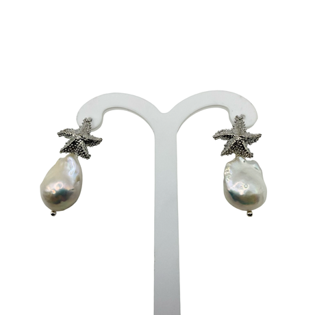 Orecchini in Argento925 Scaramazza e Stella Marina