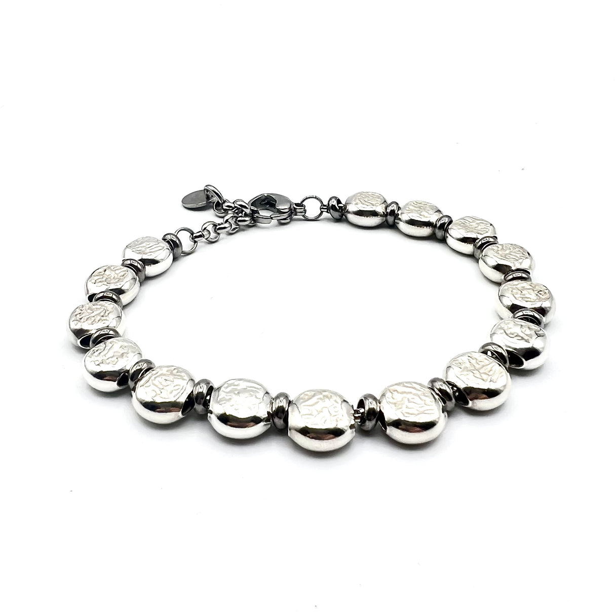 Bracciale Pepite martellate Big Argento925