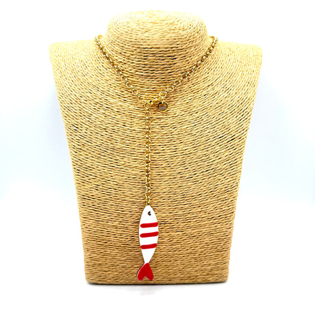 Collana Sardina  Acciaio inossidabile