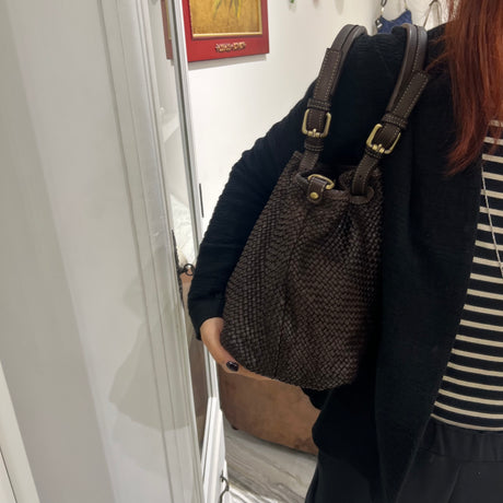 Borsa Rachele pelle Testa di Moro