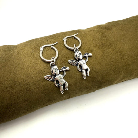 Orecchini Cerchio Angioletto