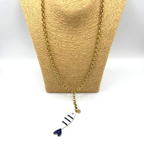 Collana Sardina  Acciaio inossidabile