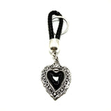 Portachiavi Cuore Sacro Black