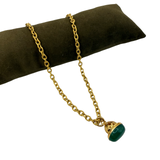 Collana Lanterna 10 Campana Small Giada Verde