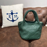 Borsa cestino Hermione small Verde foresta