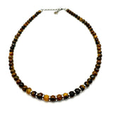 Collana pietre Occhio di Tigre