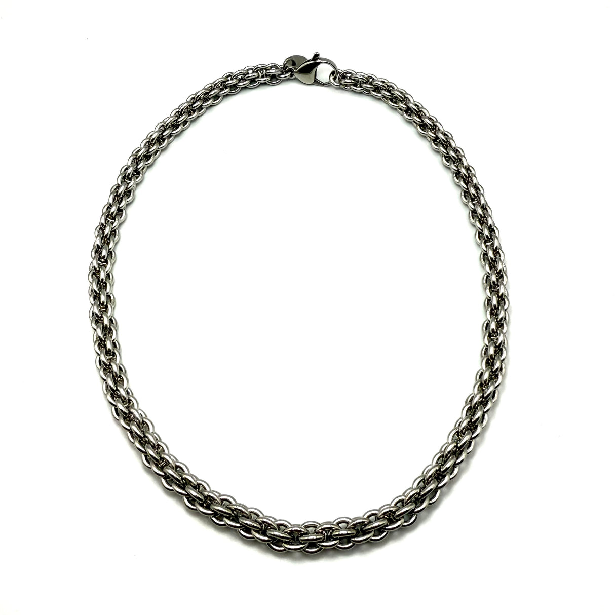 Collana Maglia Canestro Acciaio inossidabile