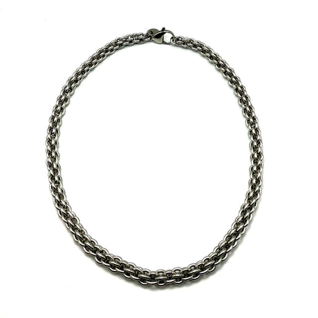 Collana Maglia Canestro Acciaio inossidabile