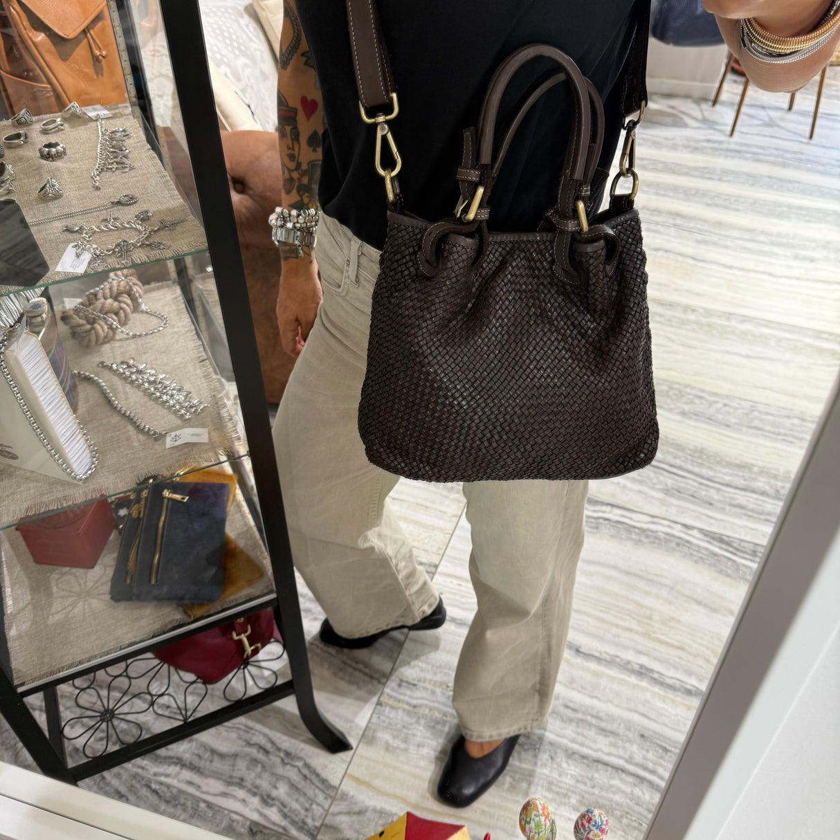 Borsa Rachele Small Testa di Moro