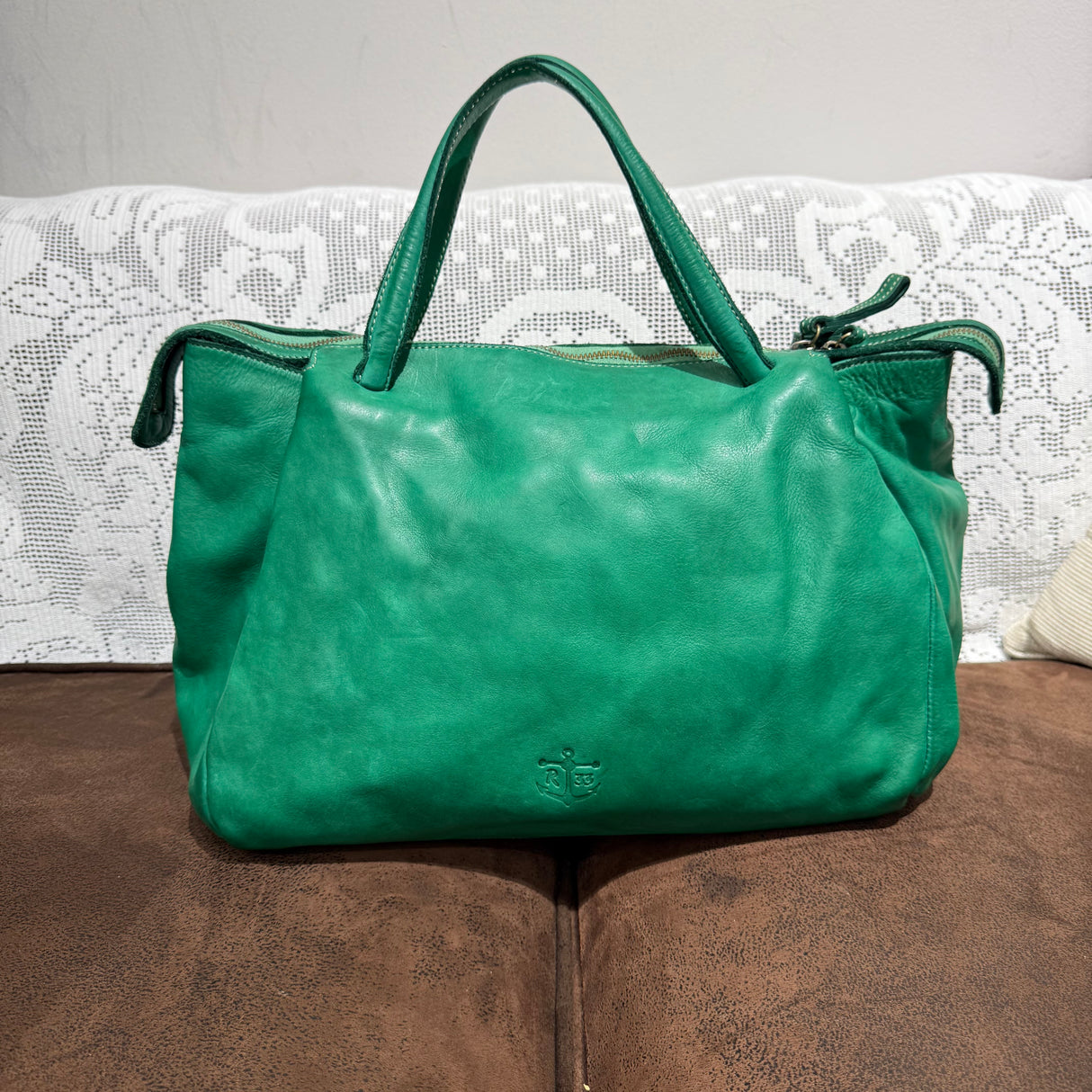Borsa Shopper Ron Verde Brillante