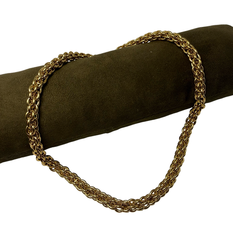 Collana Maglia Canestro Acciaio inossidabile Silver o gold