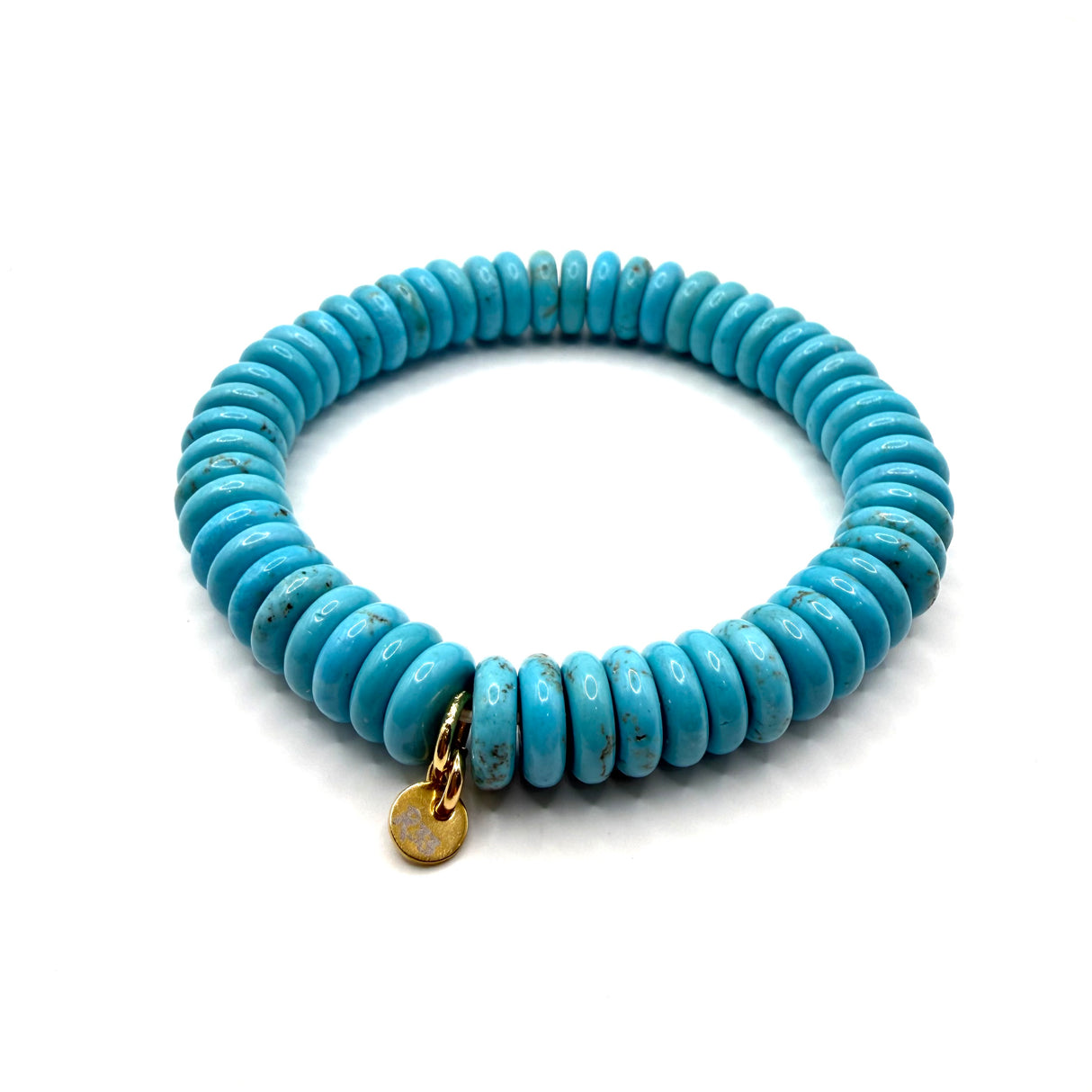 Bracciale Dischi Pasta di Turchese