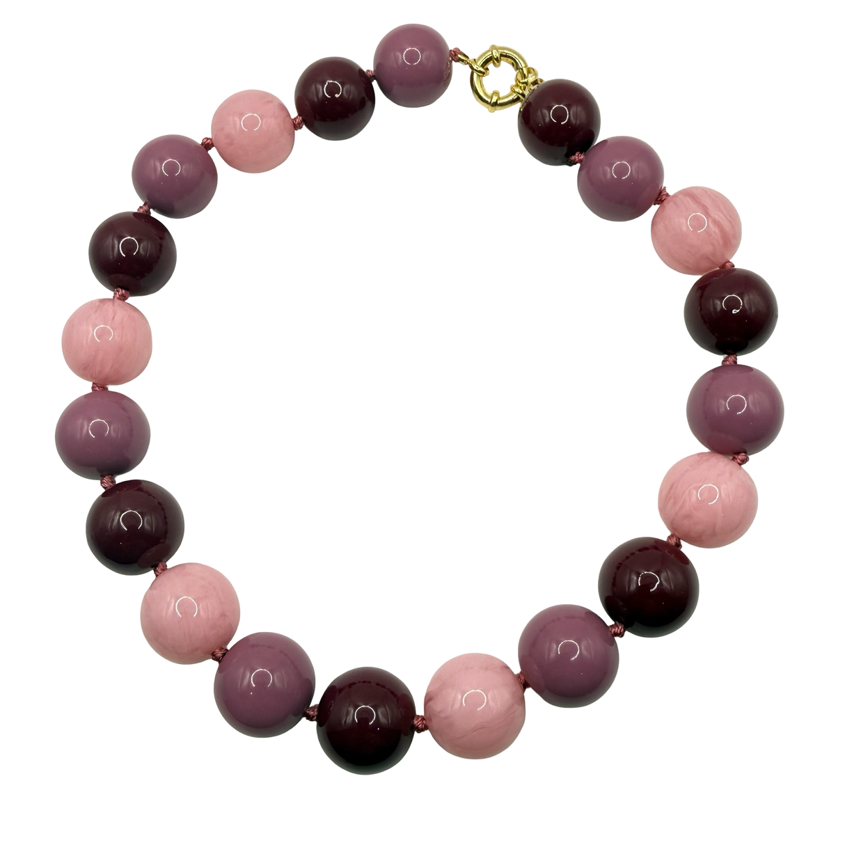 Collana sfere in Resina Multicolor 6
