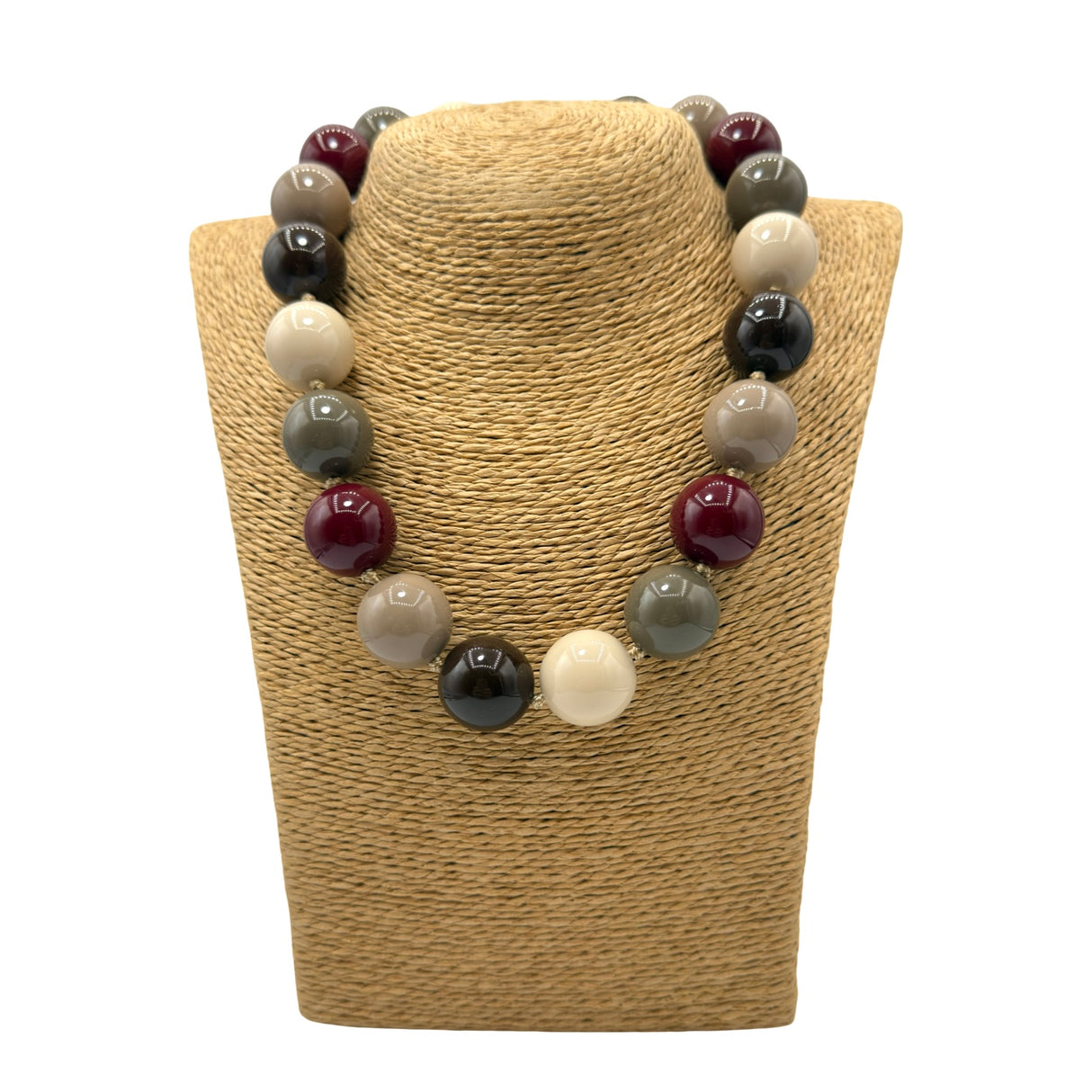 Collana sfere in Resina Multicolor 3