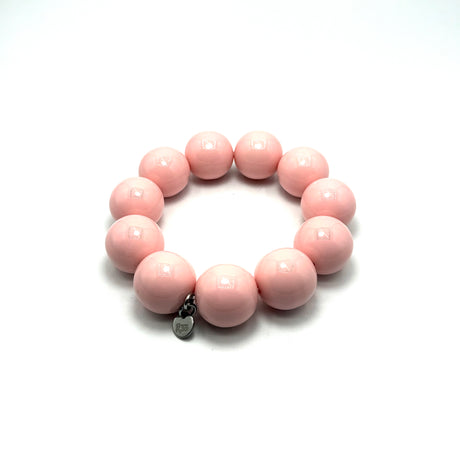 Bracciale sfere in Resina Pink Babol