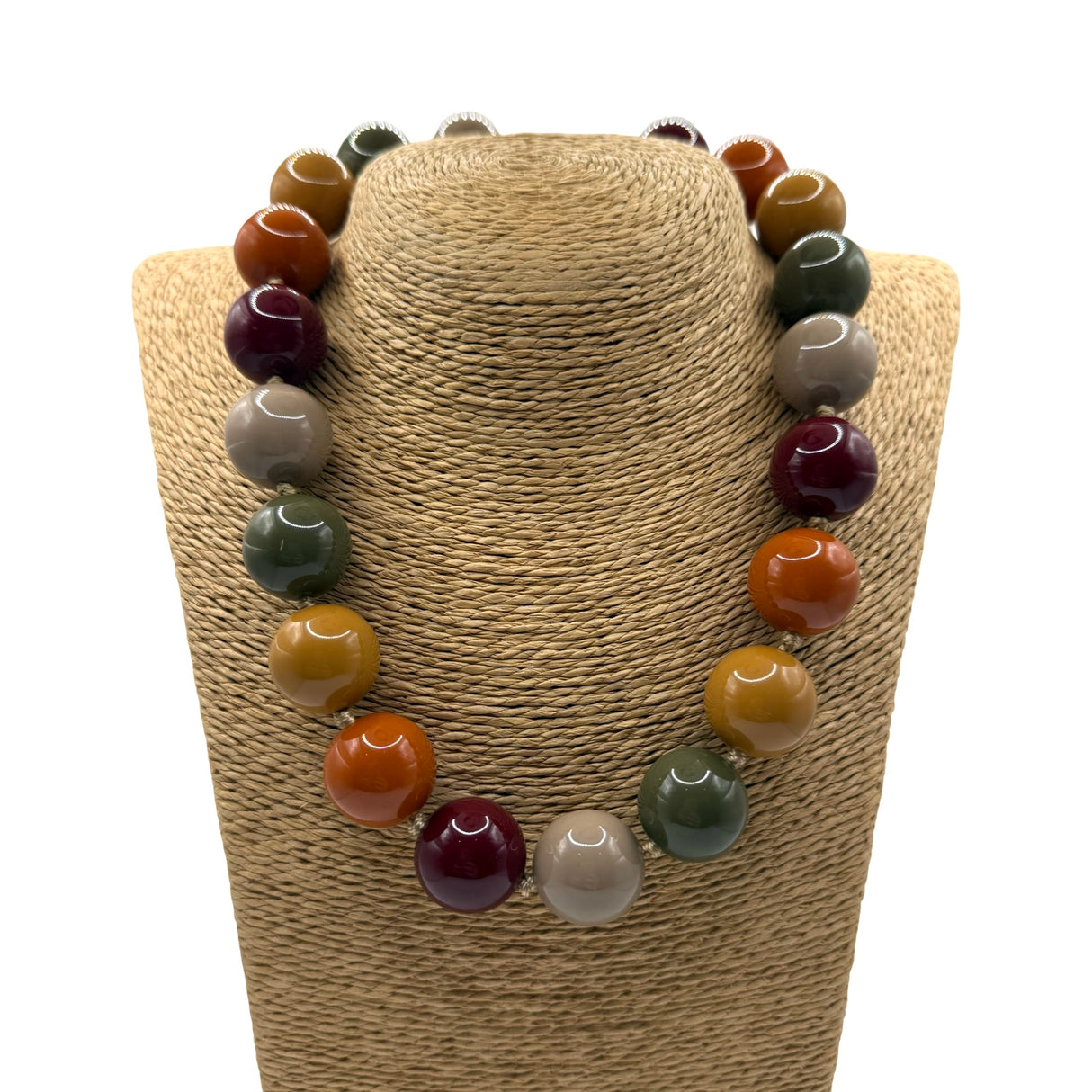 Collana sfere in Resina Multicolor