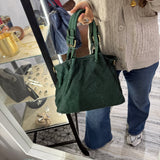 Borsa Rachele pelle Verde Foresta