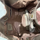 Borsa Shopper Harry intrecciata Taupe