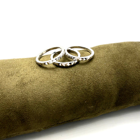 Tris fedine Piramidali Argento925