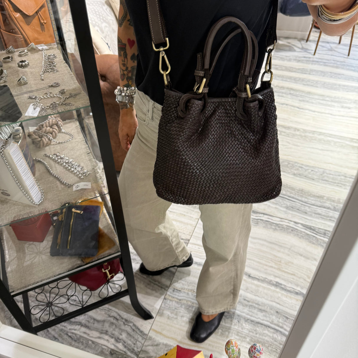 Borsa Rachele Small Testa di Moro