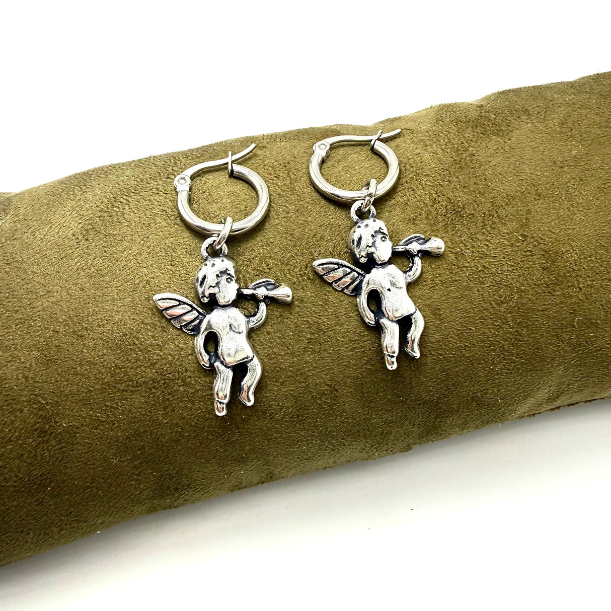 Orecchini Cerchio Angioletto