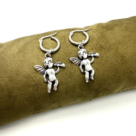 Orecchini Cerchio Angioletto