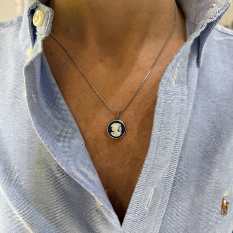 Collana Cammeo Argento925