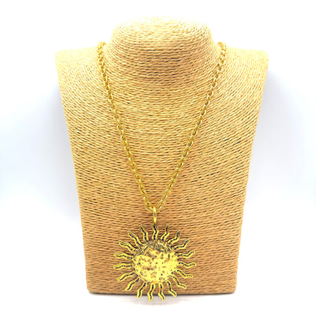 Collana Sole Dorata